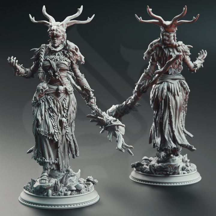 Goliath Druid Elder Figure | Medium | DM Stash | D&D DnD Pathfinder Miniature