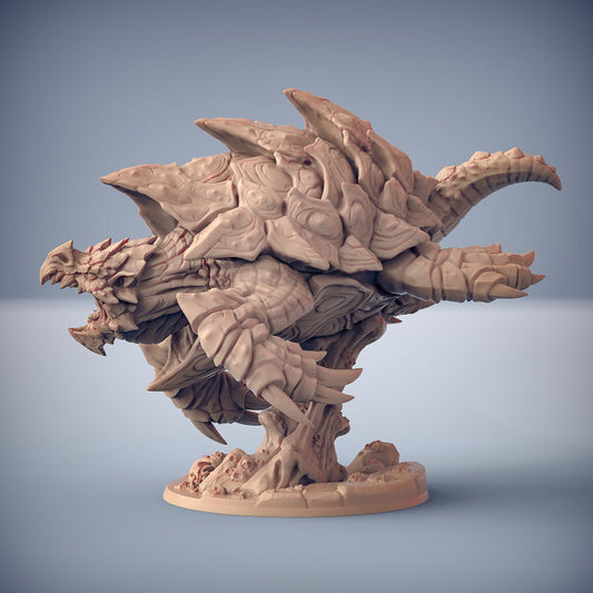 Siryus on Dragonturtle Leviathan - Majestic (100mm Base)