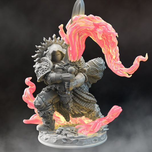 Paladin Crusader of the Flame - Guard (25mm Base)