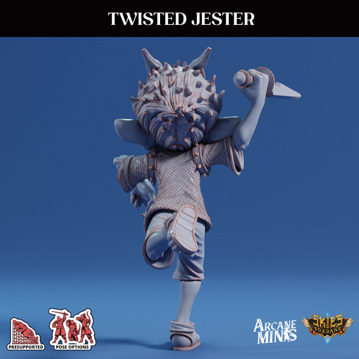 Twisted Jester - Laughing (25mm Base)