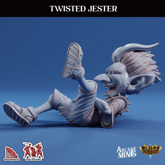 Twisted Jester - Laughing (25mm Base)