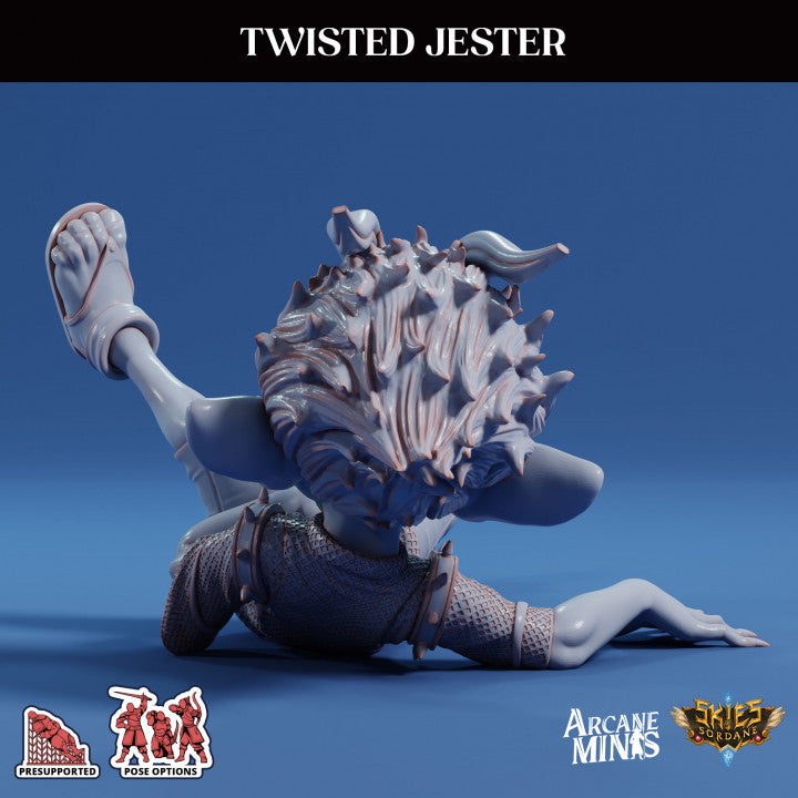 Twisted Jester - Laughing (25mm Base)