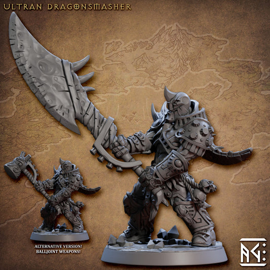 Ultran Dragonsmasher - Warrior (75mm Base)