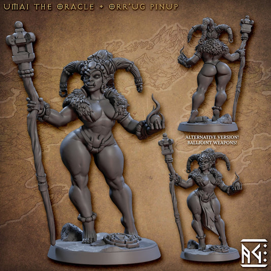 Orc Seer Oracle Rituals | Medium | Artisan Guild | D&D DnD Pathfinder Miniature