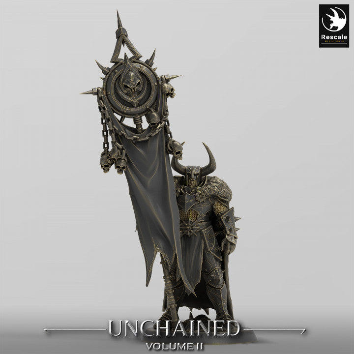 Collection Unchained Warrior Infantry Fighter Human | Medium | Rescale Miniatures | D&D DnD Pathfinder Miniature