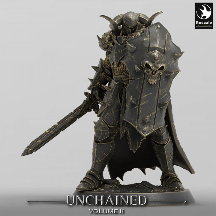 Collection Unchained Warrior Infantry Fighter Human | Medium | Rescale Miniatures | D&D DnD Pathfinder Miniature