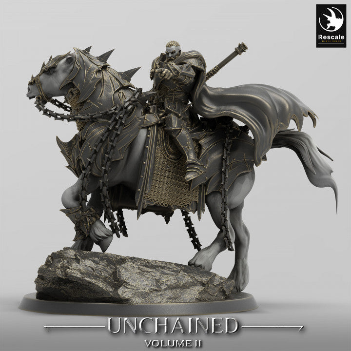Collection Majestic Horse Miniature Mount | Large | Rescale Miniatures | D&D DnD Pathfinder Miniature