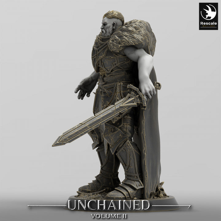 Paladin Warrior Commander Armor | Medium | Rescale Miniatures | D&D DnD Pathfinder Miniature