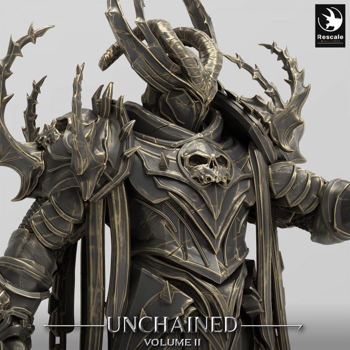 Warrior Knight Paladin Fighter | Medium | Rescale Miniatures | D&D DnD Pathfinder Miniature