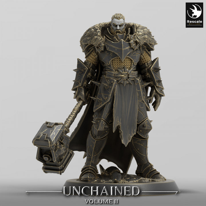 Collection Unchained Warrior Infantry Fighter Human | Medium | Rescale Miniatures | D&D DnD Pathfinder Miniature