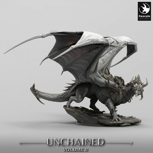 Collection War Dragon Battle Mount Fantasy | Huge | Rescale Miniatures | D&D DnD Pathfinder Miniature