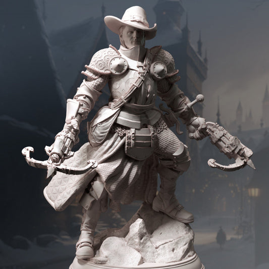 Blood Hunter - Stalking (25mm Base)