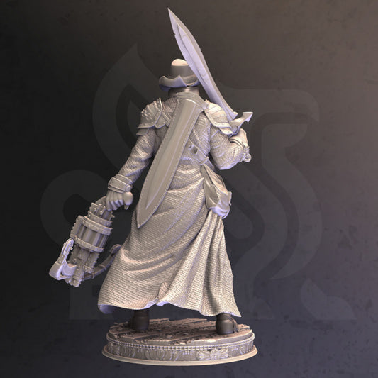 Vampire Hunter - Vigilant (25mm Base)