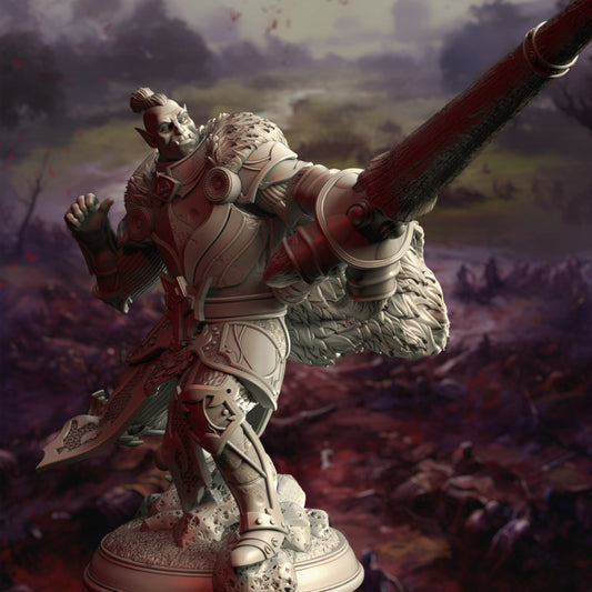 Orc Grand Knight - Vastergotten (25mm Base)