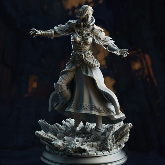 Psionic Mindweaver Seer - Violet (25mm Base)