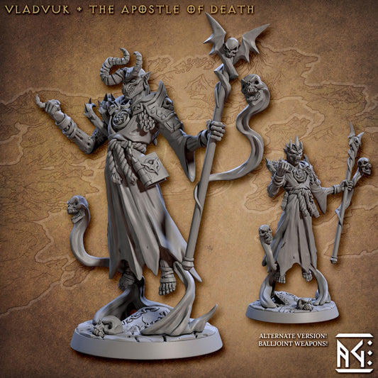 Vladvuk - Apostle of Death (Casting) (25mm Base)