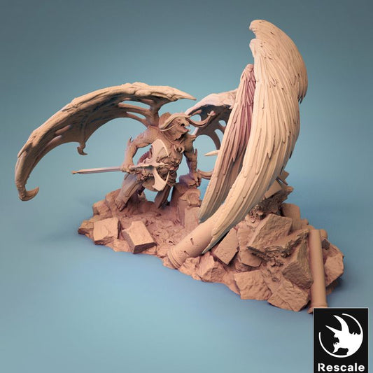 Seraphin Warrior - Regal (100mm Base)