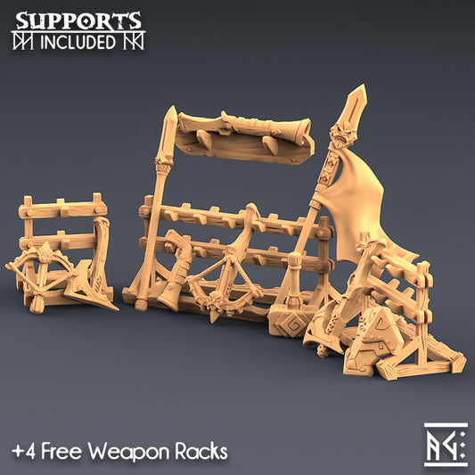 Dwarven Armory - Set (25mm Base)