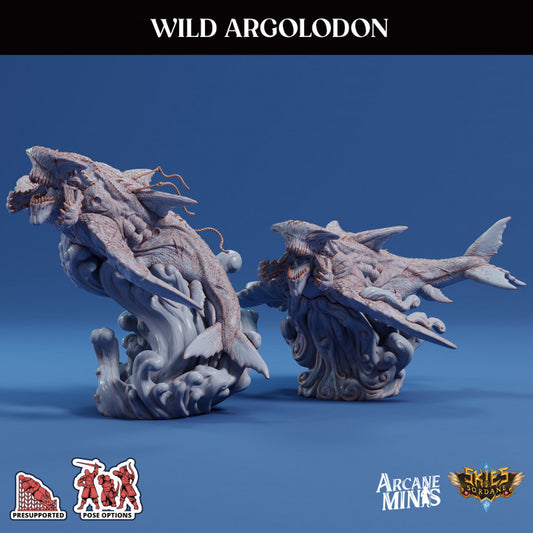 Wild Argolodon - Flying (100mm Base)