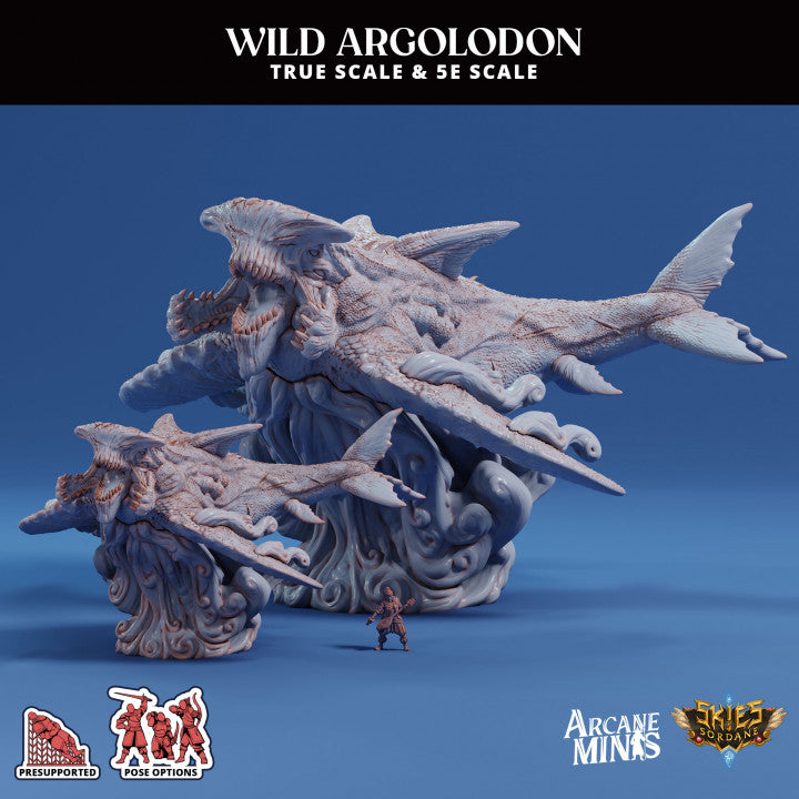 Wild Argolodon - Flying (100mm Base)