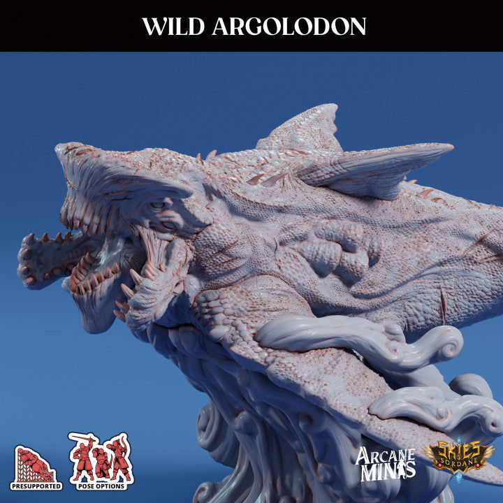 Wild Argolodon - Flying (100mm Base)
