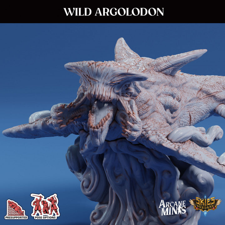 Wild Argolodon - Flying (100mm Base)