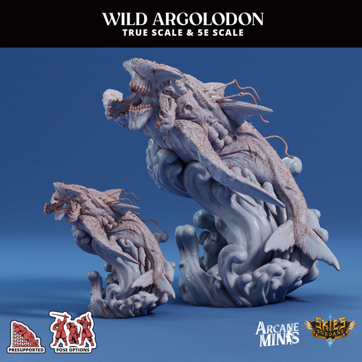 Wild Argolodon - Flying (100mm Base)