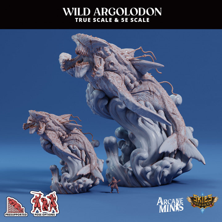 Wild Argolodon - Flying (100mm Base)
