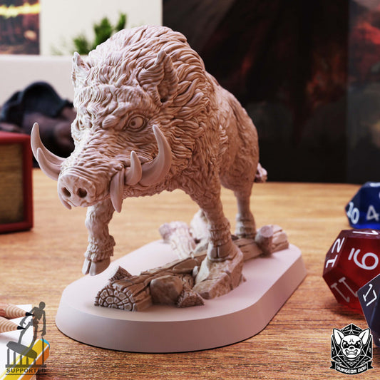 Wild Boar - Charge (50mm Base)