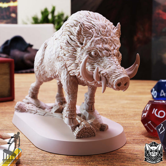 Wild Boar - Charge (50mm Base)