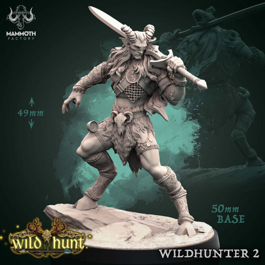 Sylvoth Wildhunter - Standing (50mm Base)