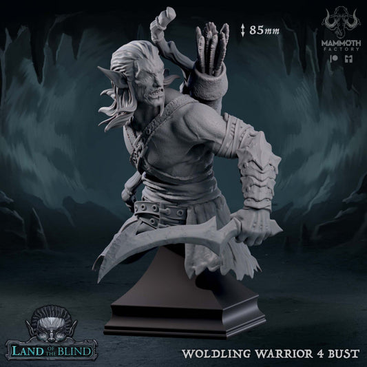 Woldling Warrior - Guard (25mm Base)