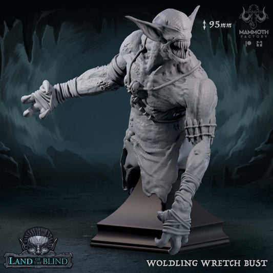 Woldling Wretch Bust (100mm Base)