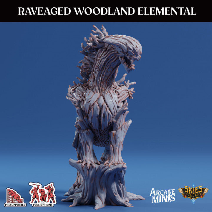 Ravaged Woodland Elemental - Standing (100mm Base)