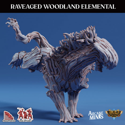 Ravaged Woodland Elemental - Standing (100mm Base)