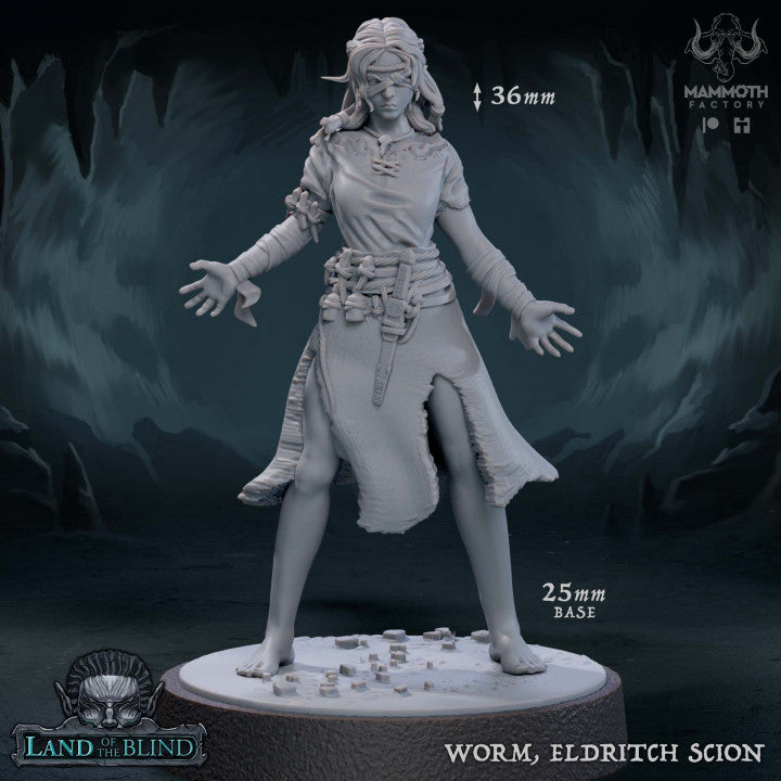 Eldritch Sorcerer Arcane Medium | Mammoth Factory | D&D DnD Pathfinder Miniature