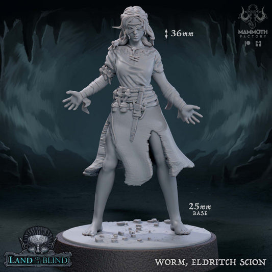 Eldritch Sorcerer Arcane Medium | Mammoth Factory | D&D DnD Pathfinder Miniature