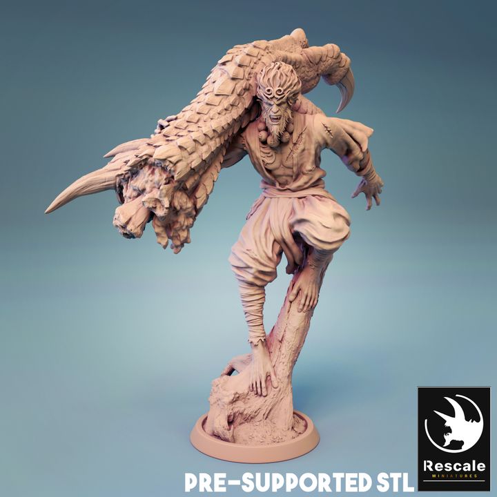 Dragon Slayer Wukong - Warrior (25mm Base)