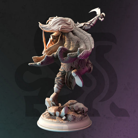 Drow Ranger - Dynamic (25mm Base)