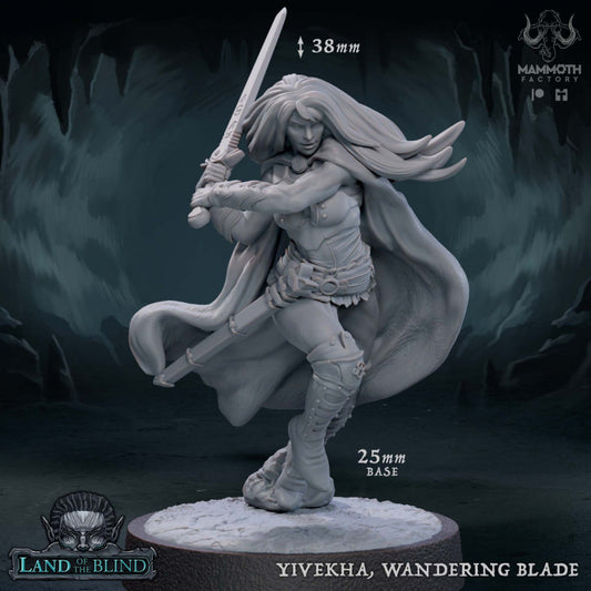 Yivekha, Wandering Blade - Striking (25mm Base)