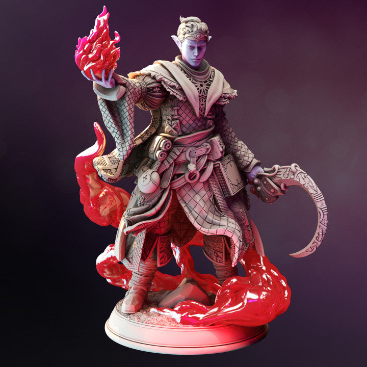 Drow Moon Sorcerer Magic Casting | Medium | DM Stash | D&D DnD Pathfinder Miniature