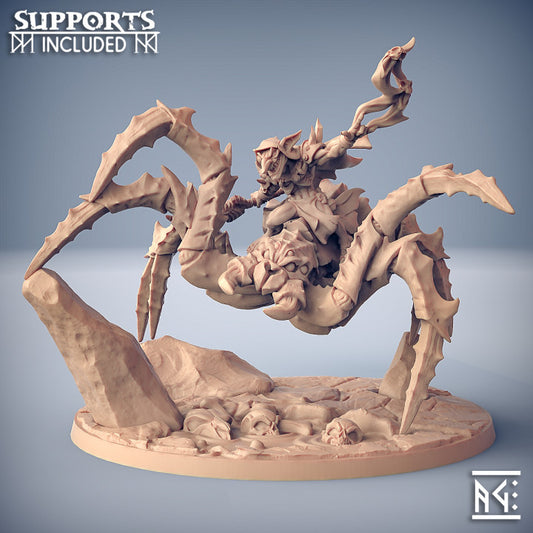 ZipZaap on Dread SkullSpider - Riding (75mm Base)