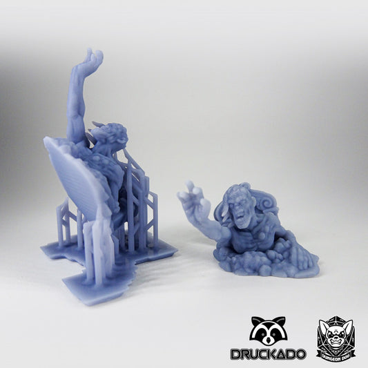 Tombstone Zombie - Rising (25mm Base)