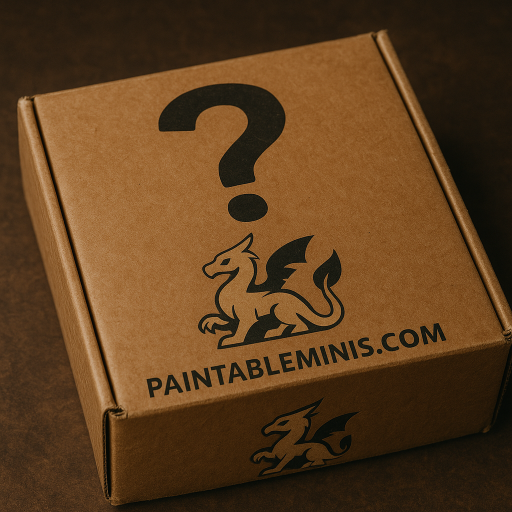Surprise Mystery Minis | Medium and Large | PaintableMinis | D&D DnD Pathfinder Miniature