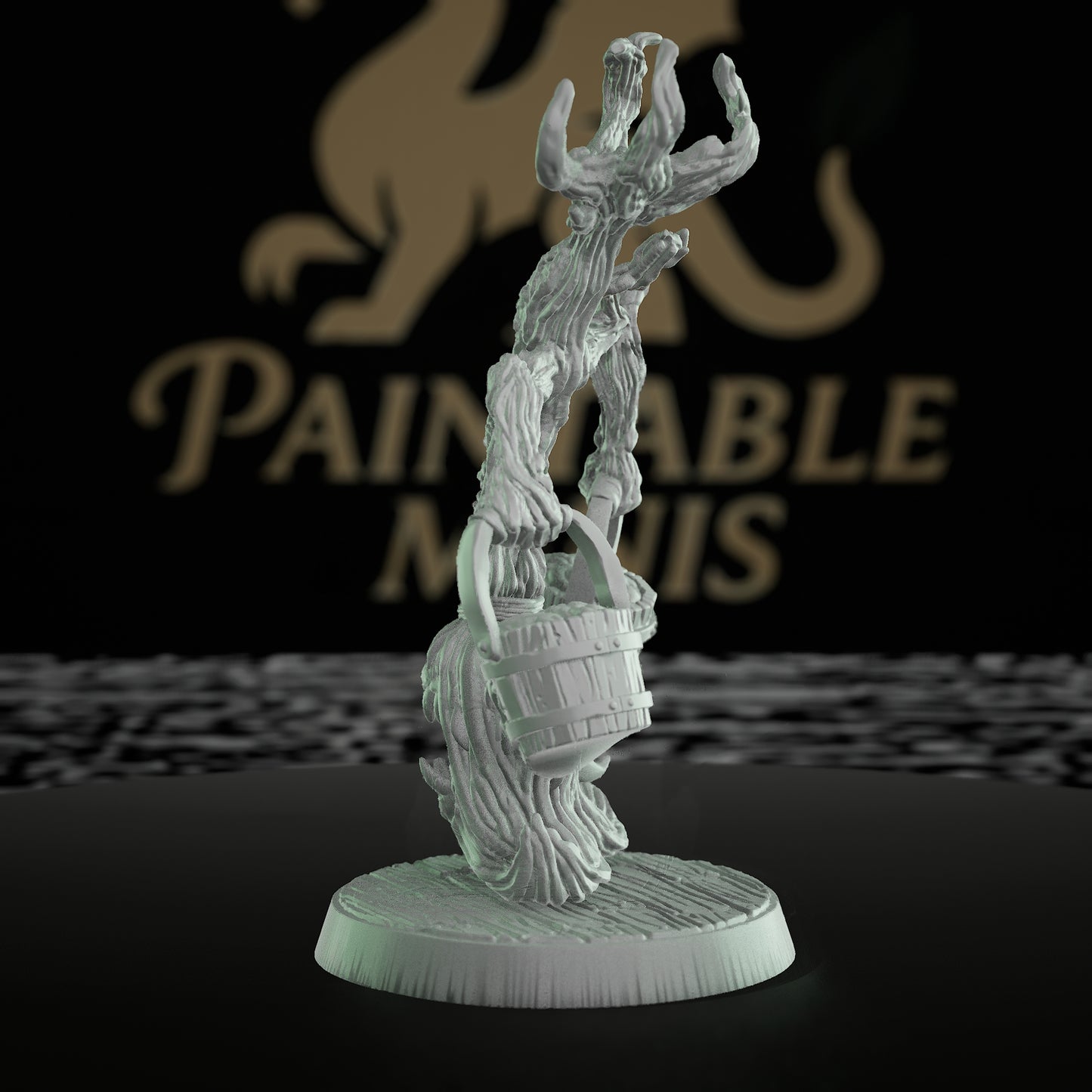 Crazed Broom Monstrosity Miniature RPG Monster | Medium | Mammoth Factory | D&D DnD Pathfinder Miniature