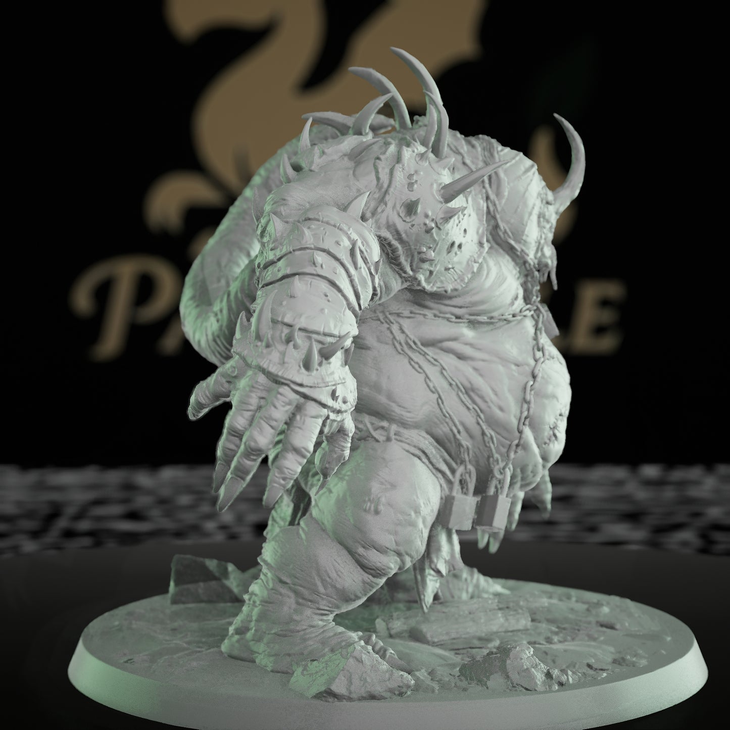 Gutspawn Fiend Monster Figure | Large | Rescale Miniatures | D&D DnD Pathfinder Miniature