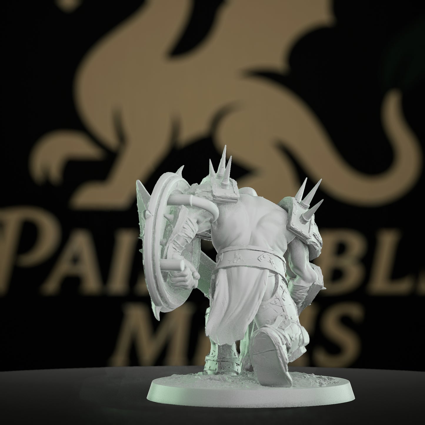 Orc Warrior Sword Armor | Medium | Rescale Miniatures | D&D DnD Pathfinder Miniature