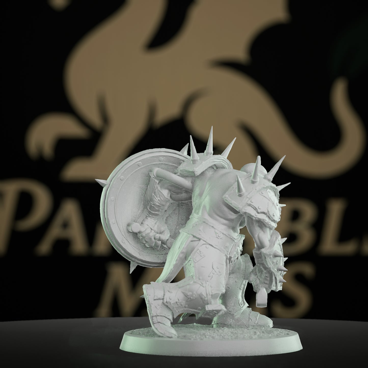 Orc Warrior Sword Armor | Medium | Rescale Miniatures | D&D DnD Pathfinder Miniature