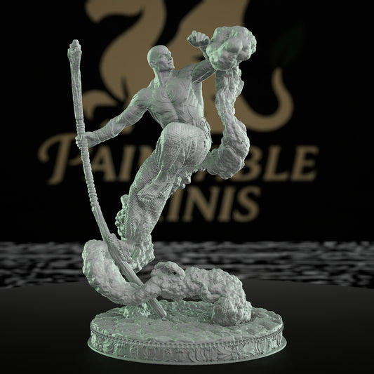 Monk Martial Artist Cloud Walker Kheye | Medium | DM Stash | D&D DnD Pathfinder Miniature