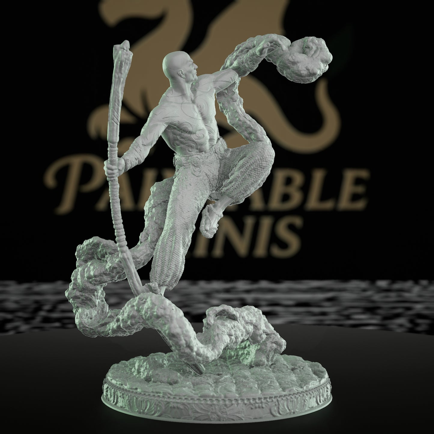 Monk Martial Artist Cloud Walker Kheye | Medium | DM Stash | D&D DnD Pathfinder Miniature